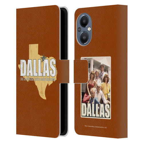 Dallas: Television Series Graphics Quote Leather Book Wallet Case Cover For OnePlus Nord N20 5G