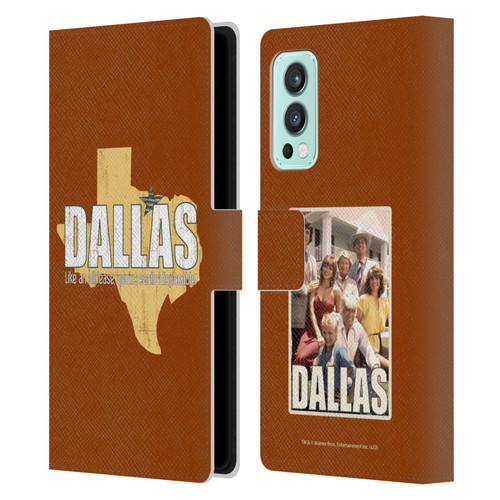 Dallas: Television Series Graphics Quote Leather Book Wallet Case Cover For OnePlus Nord 2 5G