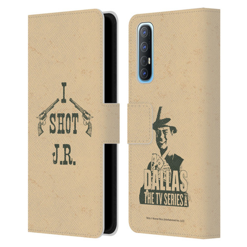 Dallas: Television Series Graphics Typography Leather Book Wallet Case Cover For OPPO Find X2 Neo 5G