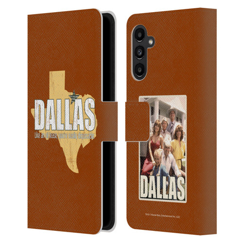 Dallas: Television Series Graphics Quote Leather Book Wallet Case Cover For Samsung Galaxy A13 5G (2021)