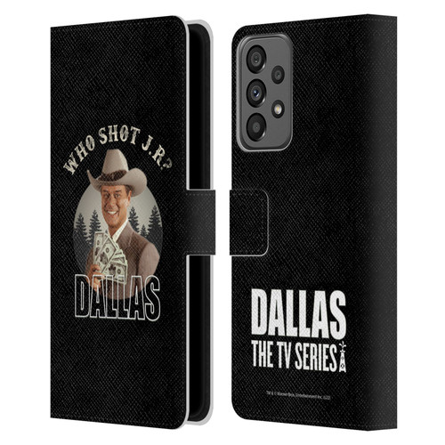 Dallas: Television Series Graphics Character Leather Book Wallet Case Cover For Samsung Galaxy A73 5G (2022)