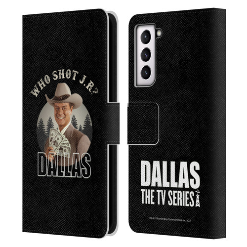 Dallas: Television Series Graphics Character Leather Book Wallet Case Cover For Samsung Galaxy S21 5G