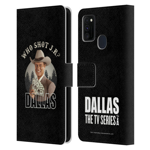 Dallas: Television Series Graphics Character Leather Book Wallet Case Cover For Samsung Galaxy M30s (2019)/M21 (2020)