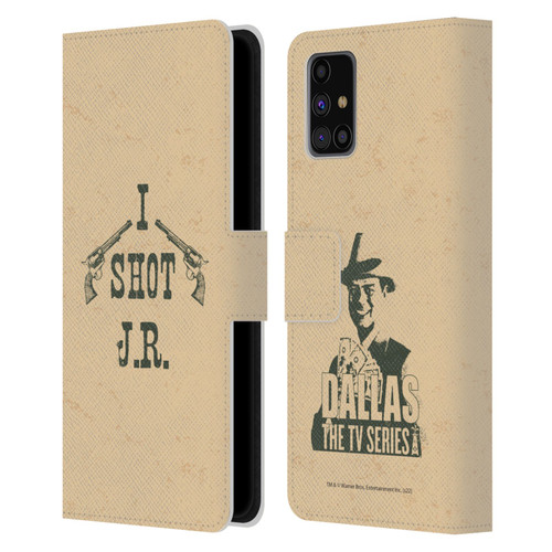 Dallas: Television Series Graphics Typography Leather Book Wallet Case Cover For Samsung Galaxy M31s (2020)