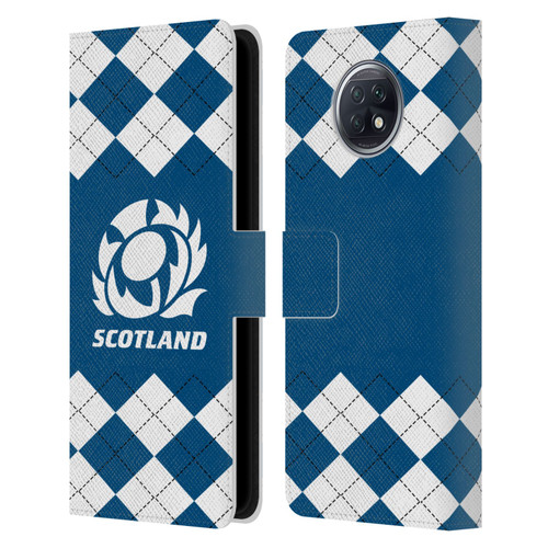 Scotland Rugby Logo 2 Argyle Leather Book Wallet Case Cover For Xiaomi Redmi Note 9T 5G
