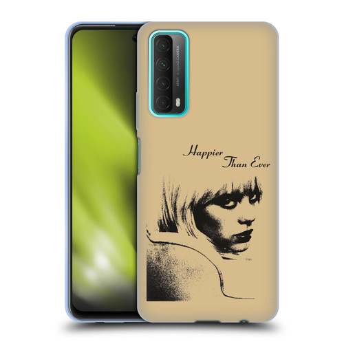 Billie Eilish Happier Than Ever Album Image Soft Gel Case for Huawei P Smart (2021)