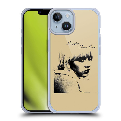 Billie Eilish Happier Than Ever Album Image Soft Gel Case for Apple iPhone 14