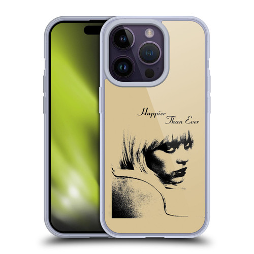 Billie Eilish Happier Than Ever Album Image Soft Gel Case for Apple iPhone 14 Pro