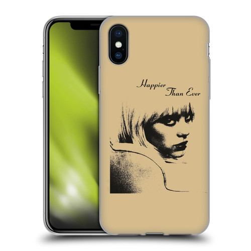 Billie Eilish Happier Than Ever Album Image Soft Gel Case for Apple iPhone X / iPhone XS