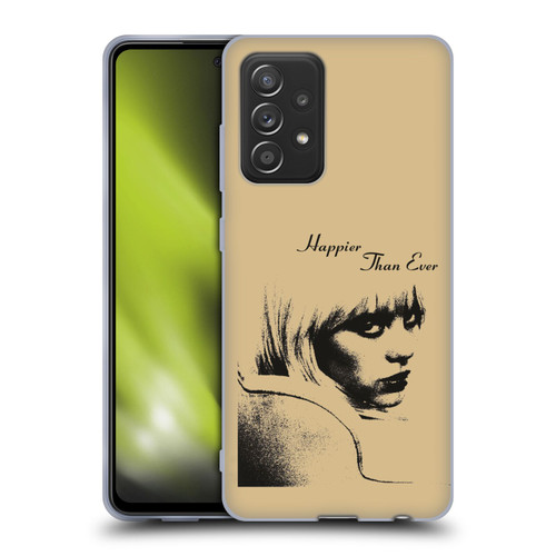 Billie Eilish Happier Than Ever Album Image Soft Gel Case for Samsung Galaxy A52 / A52s / 5G (2021)