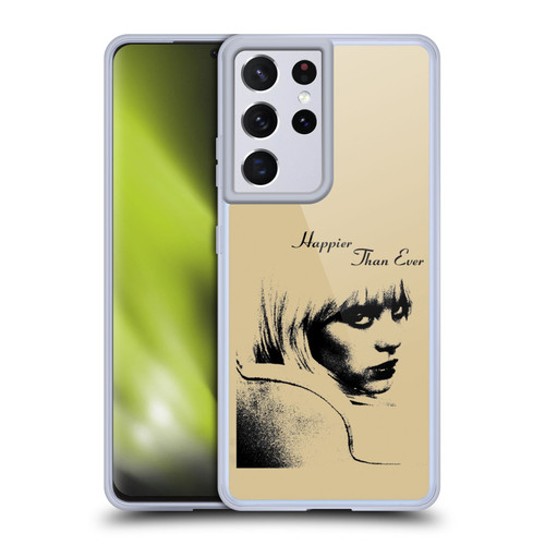 Billie Eilish Happier Than Ever Album Image Soft Gel Case for Samsung Galaxy S21 Ultra 5G