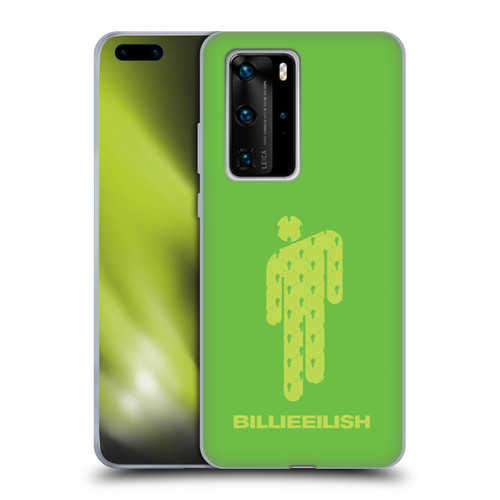 Billie Eilish Key Art Blohsh Green Soft Gel Case for Huawei P40 Pro / P40 Pro Plus 5G