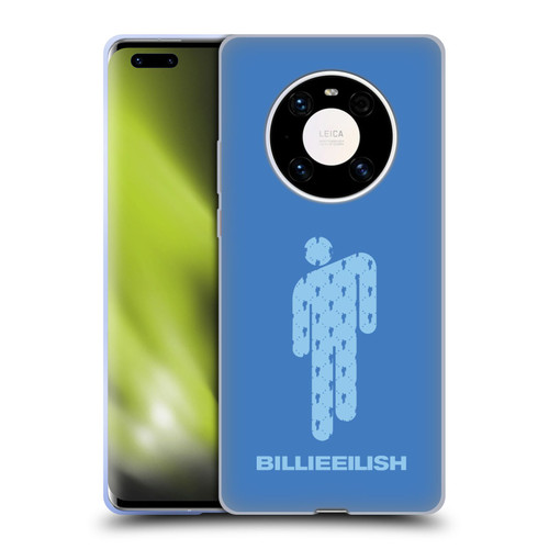 Billie Eilish Key Art Blohsh Blue Soft Gel Case for Huawei Mate 40 Pro 5G