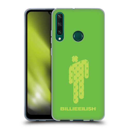 Billie Eilish Key Art Blohsh Green Soft Gel Case for Huawei Y6p