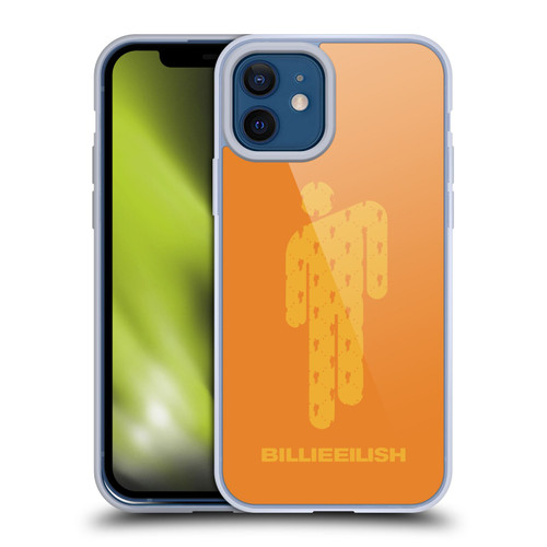 Billie Eilish Key Art Blohsh Orange Soft Gel Case for Apple iPhone 12 / iPhone 12 Pro