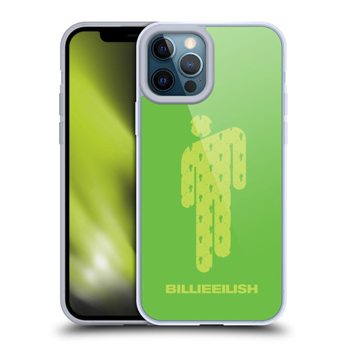 Billie Eilish Key Art Blohsh Green Soft Gel Case for Apple iPhone 12 Pro Max