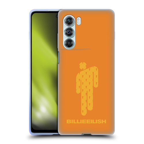 Billie Eilish Key Art Blohsh Orange Soft Gel Case for Motorola Edge S30 / Moto G200 5G