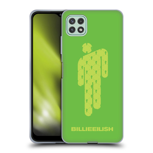 Billie Eilish Key Art Blohsh Green Soft Gel Case for Samsung Galaxy A22 5G / F42 5G (2021)