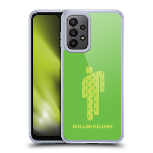 Billie Eilish Key Art Blohsh Green Soft Gel Case for Samsung Galaxy A23 / 5G (2022)