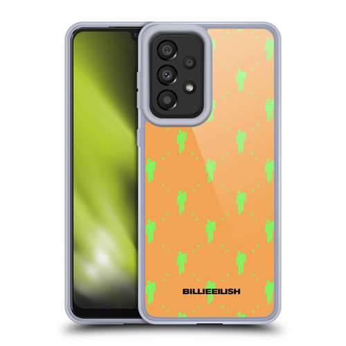 Billie Eilish Key Art Blohsh Pattern Soft Gel Case for Samsung Galaxy A33 5G (2022)