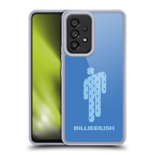 Billie Eilish Key Art Blohsh Blue Soft Gel Case for Samsung Galaxy A53 5G (2022)