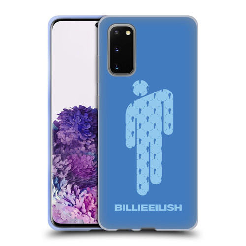 Billie Eilish Key Art Blohsh Blue Soft Gel Case for Samsung Galaxy S20 / S20 5G