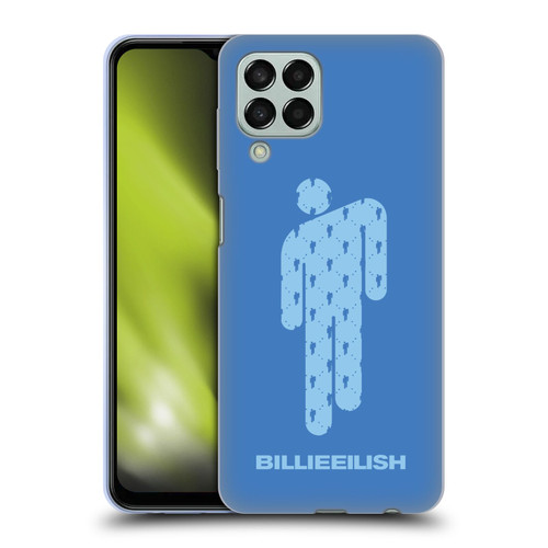 Billie Eilish Key Art Blohsh Blue Soft Gel Case for Samsung Galaxy M33 (2022)