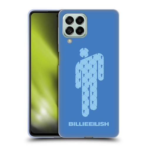 Billie Eilish Key Art Blohsh Blue Soft Gel Case for Samsung Galaxy M53 (2022)