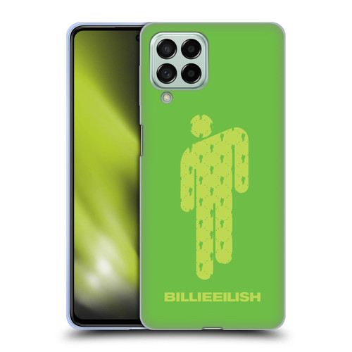 Billie Eilish Key Art Blohsh Green Soft Gel Case for Samsung Galaxy M53 (2022)