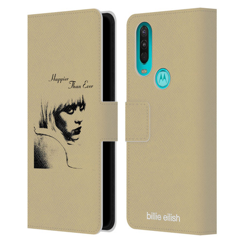 Billie Eilish Happier Than Ever Album Image Leather Book Wallet Case Cover For OPPO A54 5G