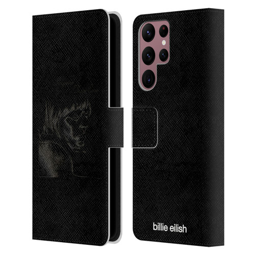 Billie Eilish Happier Than Ever Album Image Leather Book Wallet Case Cover For Samsung Galaxy S22 Ultra 5G