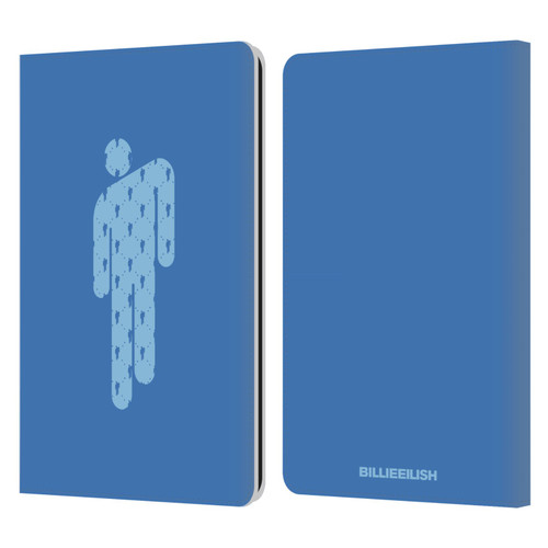 Billie Eilish Key Art Blohsh Blue Leather Book Wallet Case Cover For Amazon Kindle Paperwhite 1 / 2 / 3