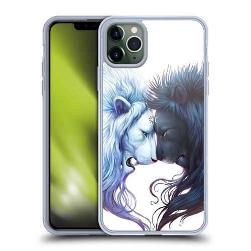 Jonas "JoJoesArt" Jödicke Creatures Brotherhood Lion Soft Gel Case for Apple iPhone 11 Pro Max