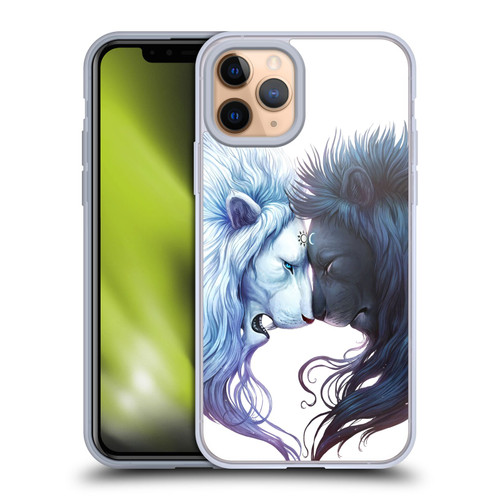 Jonas "JoJoesArt" Jödicke Creatures Brotherhood Lion Soft Gel Case for Apple iPhone 11 Pro