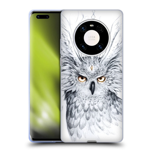 Jonas "JoJoesArt" Jödicke Wildlife Owl Soft Gel Case for Huawei Mate 40 Pro 5G