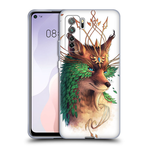 Jonas "JoJoesArt" Jödicke Wildlife Fox Coloured Soft Gel Case for Huawei Nova 7 SE/P40 Lite 5G