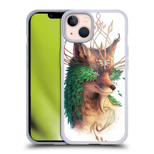 Jonas "JoJoesArt" Jödicke Wildlife Fox Coloured Soft Gel Case for Apple iPhone 13