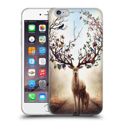 Jonas "JoJoesArt" Jödicke Wildlife Seasons Soft Gel Case for Apple iPhone 6 Plus / iPhone 6s Plus