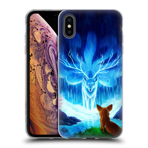 Jonas "JoJoesArt" Jödicke Wildlife Wisdom Soft Gel Case for Apple iPhone XS Max