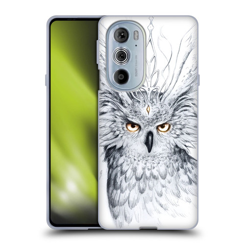Jonas "JoJoesArt" Jödicke Wildlife Owl Soft Gel Case for Motorola Edge X30
