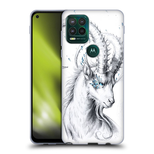 Jonas "JoJoesArt" Jödicke Wildlife Capricorn Soft Gel Case for Motorola Moto G Stylus 5G 2021