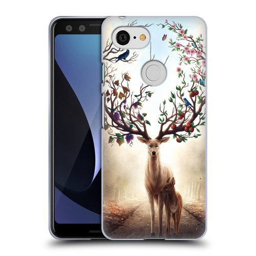 Jonas "JoJoesArt" Jödicke Wildlife Seasons Soft Gel Case for Google Pixel 3