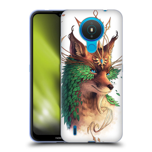 Jonas "JoJoesArt" Jödicke Wildlife Fox Coloured Soft Gel Case for Nokia 1.4