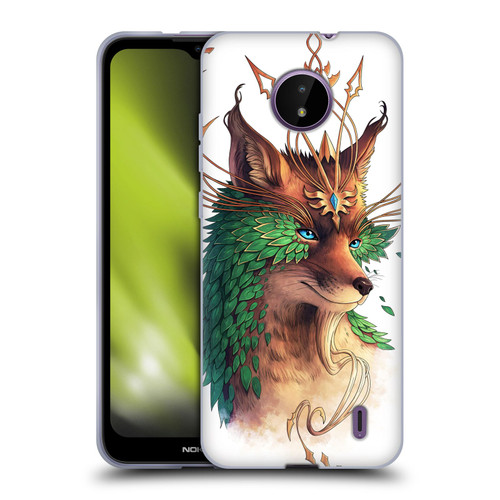 Jonas "JoJoesArt" Jödicke Wildlife Fox Coloured Soft Gel Case for Nokia C10 / C20