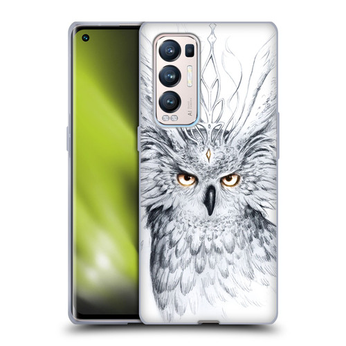 Jonas "JoJoesArt" Jödicke Wildlife Owl Soft Gel Case for OPPO Find X3 Neo / Reno5 Pro+ 5G