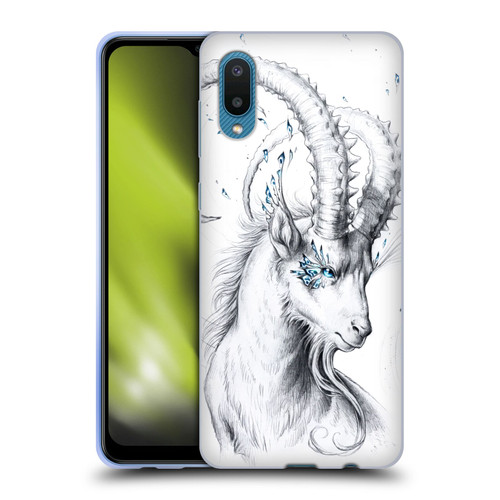 Jonas "JoJoesArt" Jödicke Wildlife Capricorn Soft Gel Case for Samsung Galaxy A02/M02 (2021)