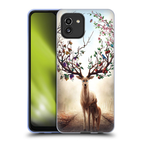 Jonas "JoJoesArt" Jödicke Wildlife Seasons Soft Gel Case for Samsung Galaxy A03 (2021)