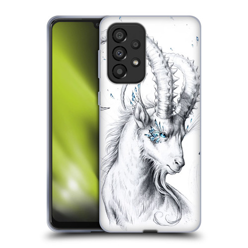 Jonas "JoJoesArt" Jödicke Wildlife Capricorn Soft Gel Case for Samsung Galaxy A33 5G (2022)