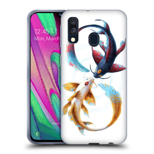 Jonas "JoJoesArt" Jödicke Wildlife Eternal Bond Koi Soft Gel Case for Samsung Galaxy A40 (2019)