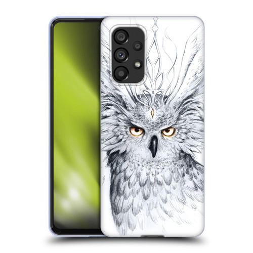 Jonas "JoJoesArt" Jödicke Wildlife Owl Soft Gel Case for Samsung Galaxy A53 5G (2022)